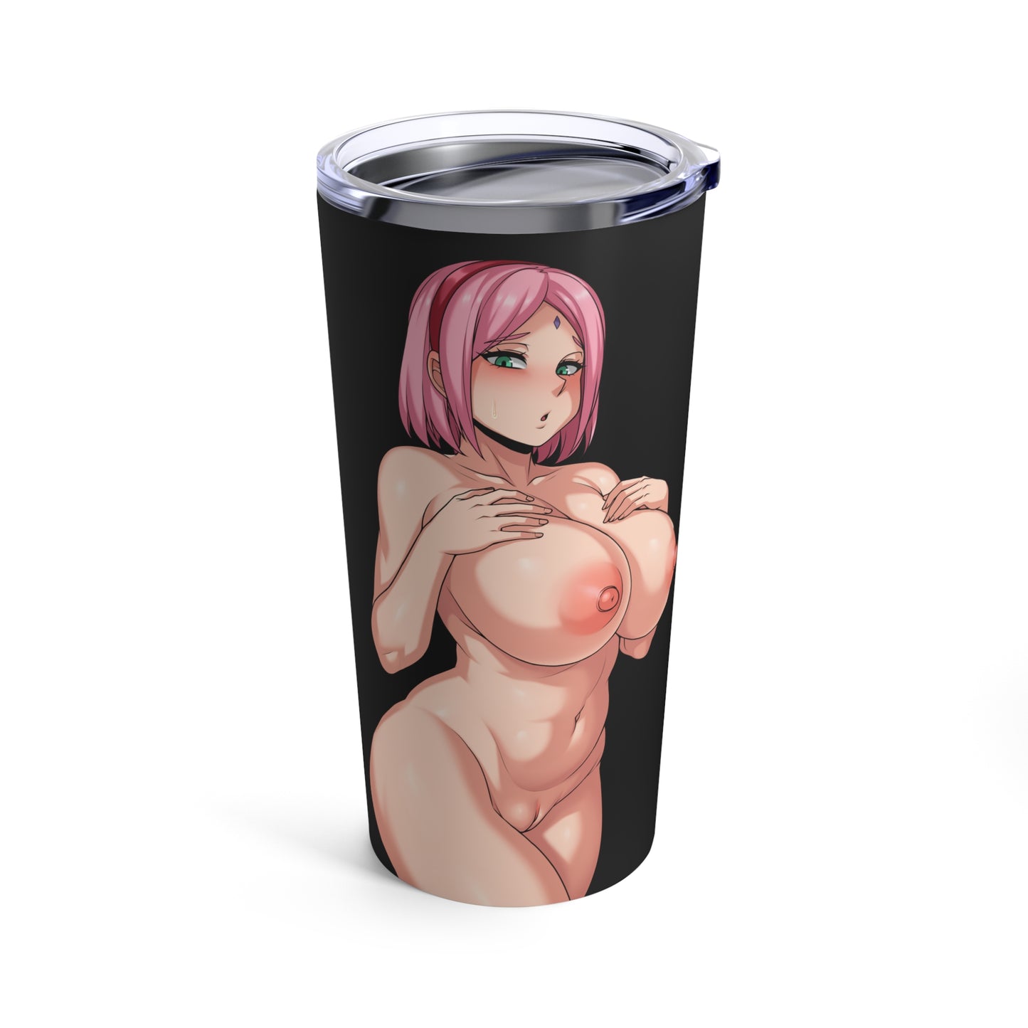 Sakur Hinat Tumbler 20oz Anime Girls Tumblers Lewd Hentai Tumbler Tumblers For Men Him T7