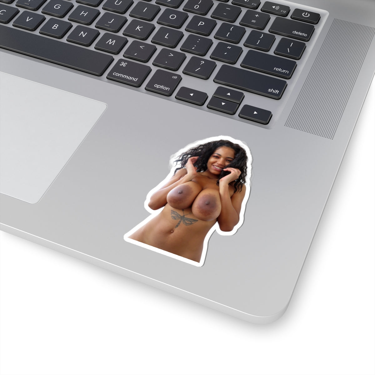 Black Girl Naked Big Tits Sticker