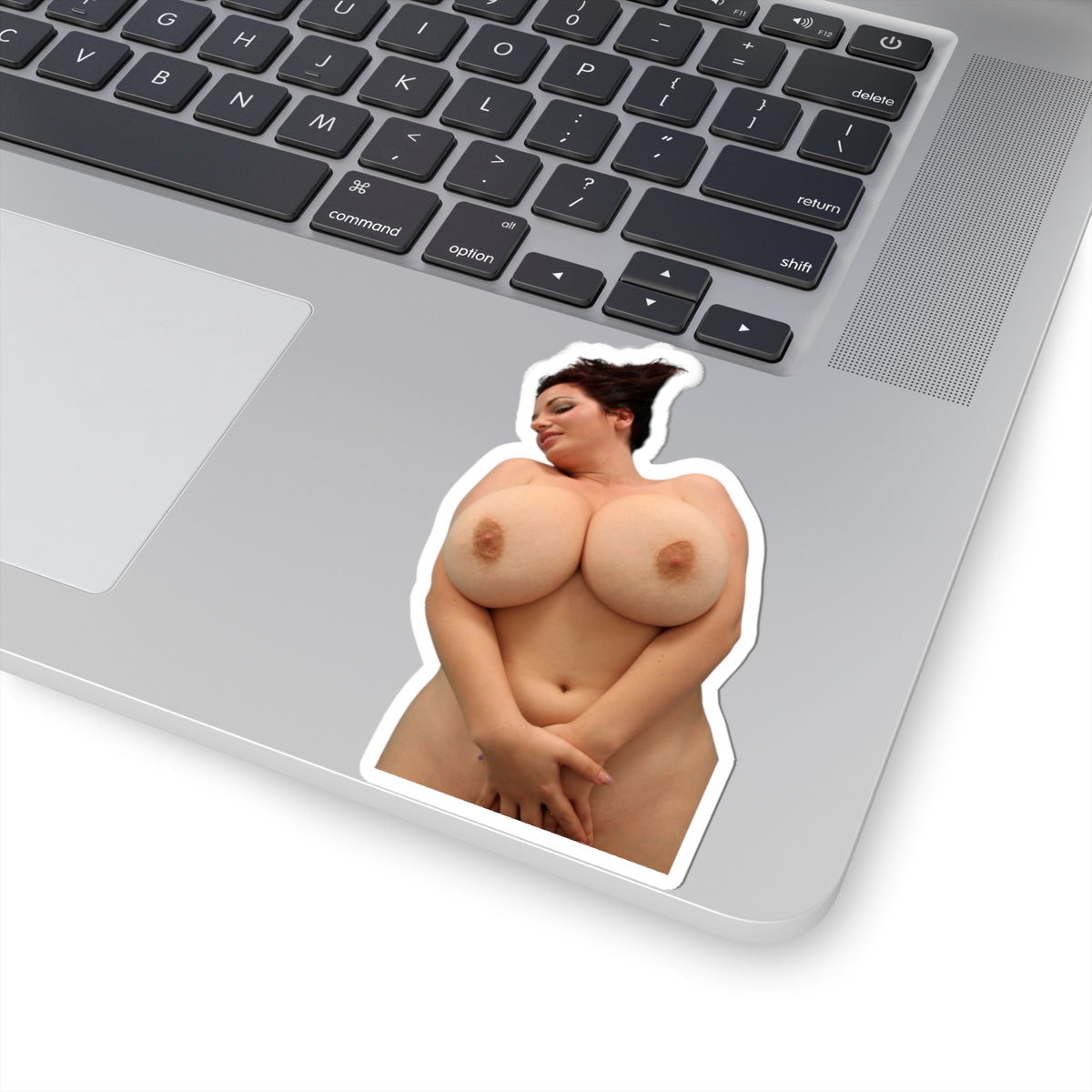 busty girl sticker