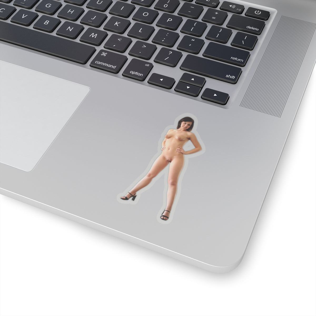 Cuta Girl Sticker Nude Model Stickers