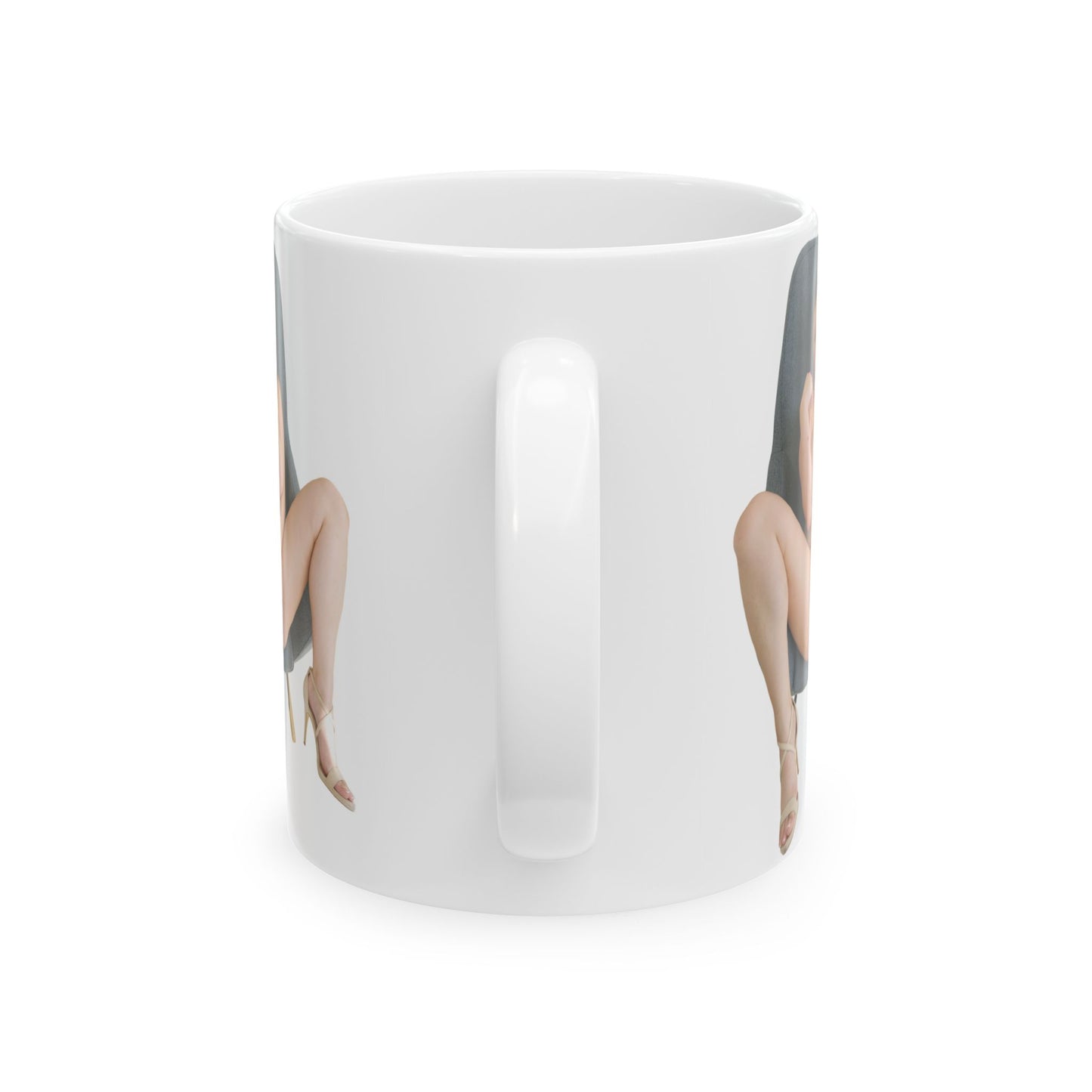 Naked Girl Big Tits Model Sexy Women Uncensored Mugs Ceramic Mug, (11oz, 15oz)