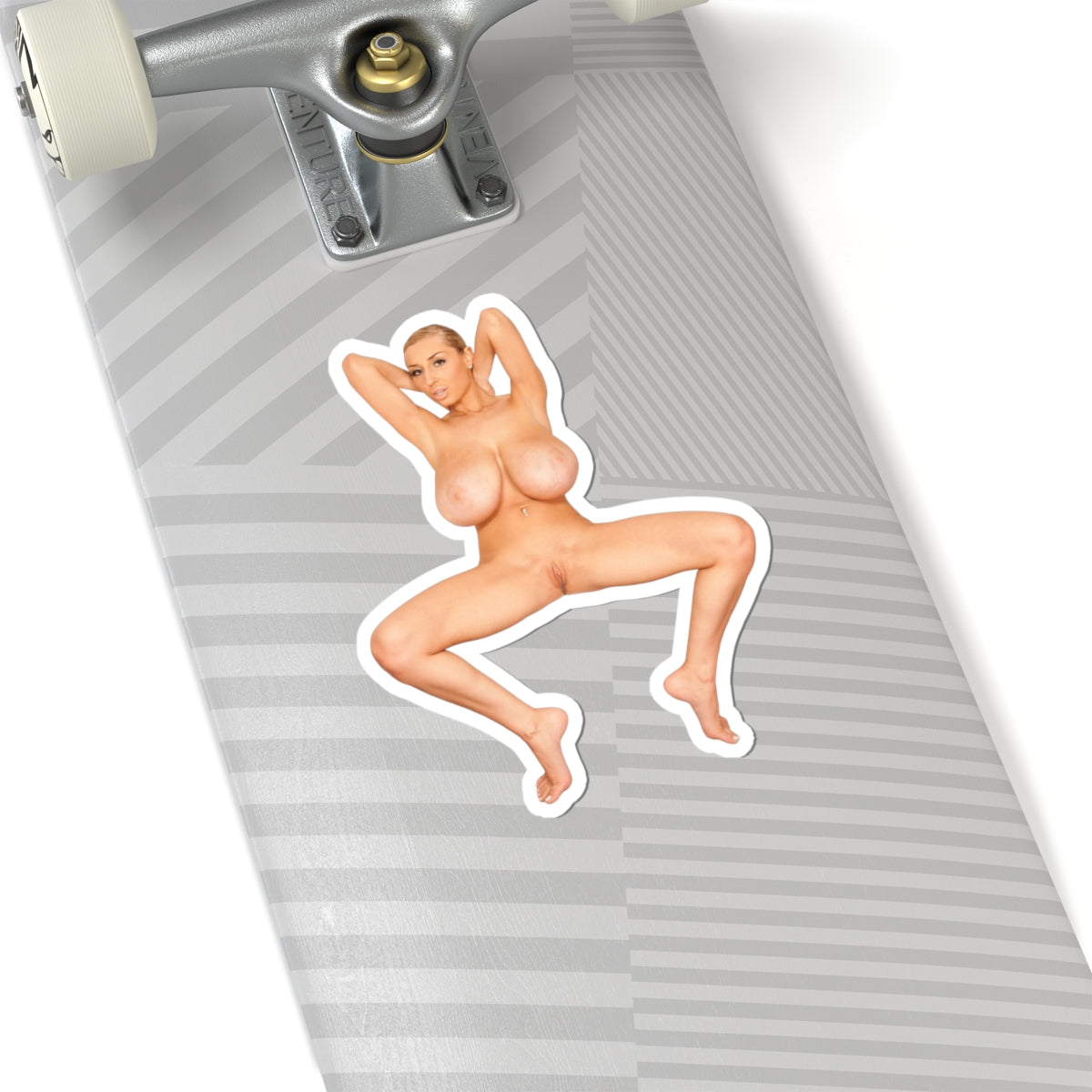 Nude Woman Sticker Sexy Pinup Girl Bathroom Vinyl Decal