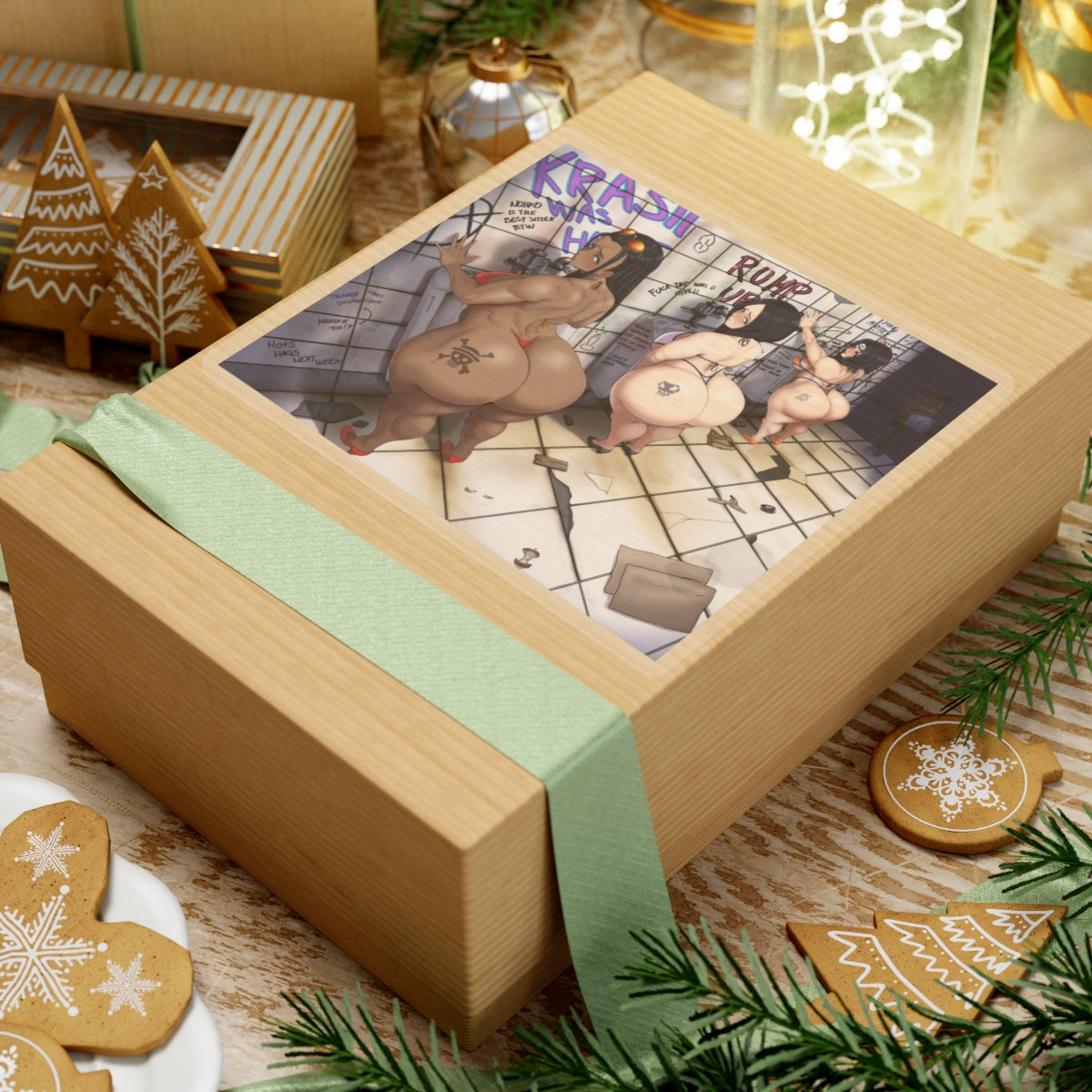 Anime Girls Sticker Big Boobs Manga Girl Decals