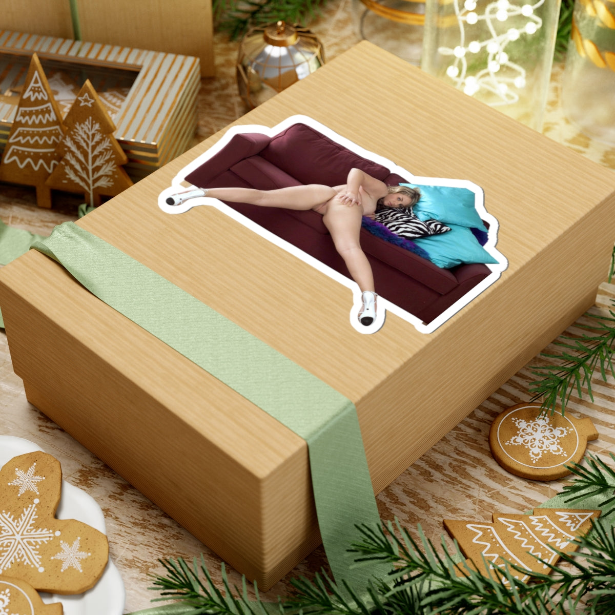 Naked Model Sexy Girl Stickers