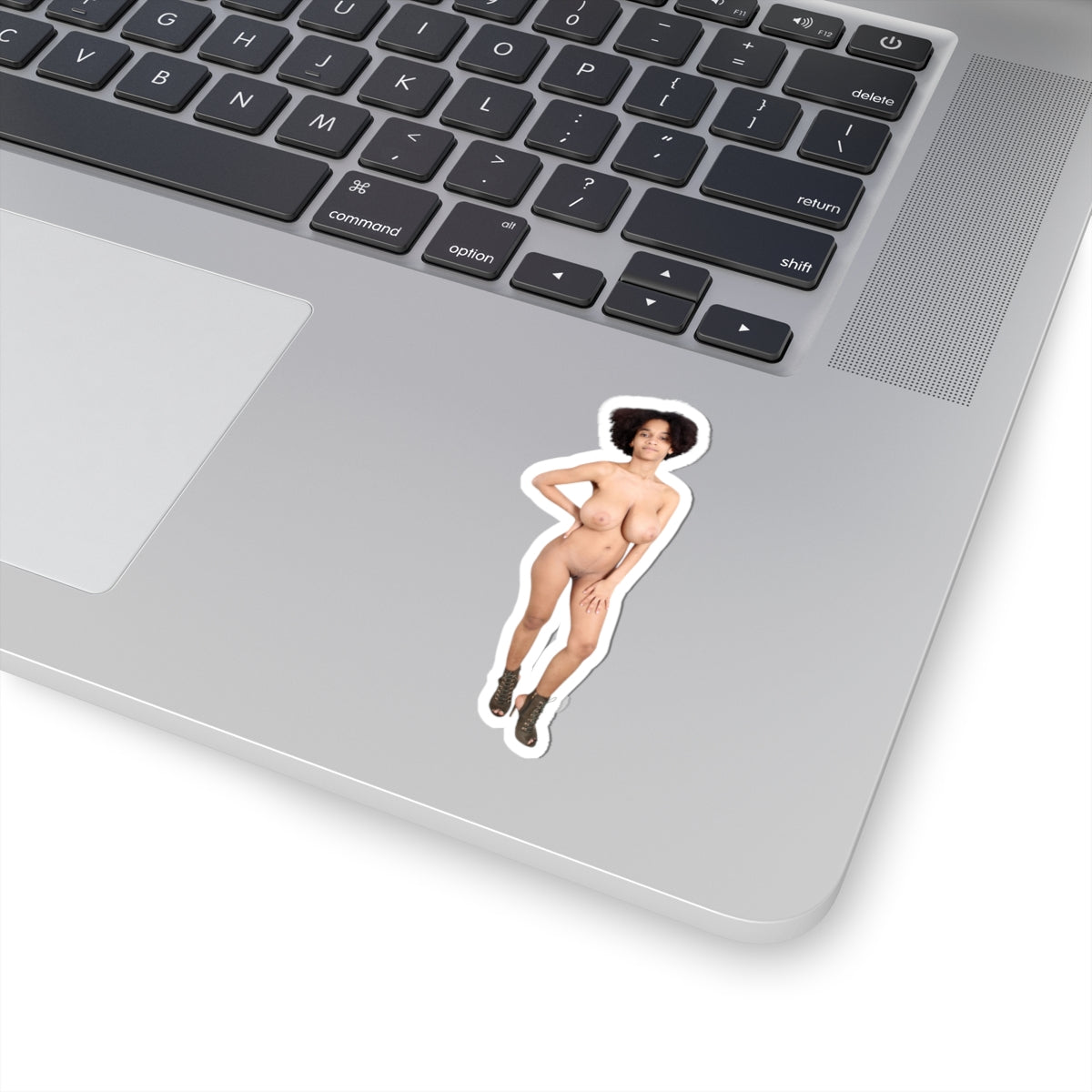 Beautiful Big Boobs Girl Sticker
