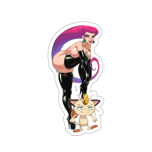 E19 Funny Tv Cartoon Parody Sticker,Sexy Anime Girl,Cute Anime Girl,Kawaii Anime,Ecchi Anime,Lewd Anime,Waifu,Comics,Laptop Sticker