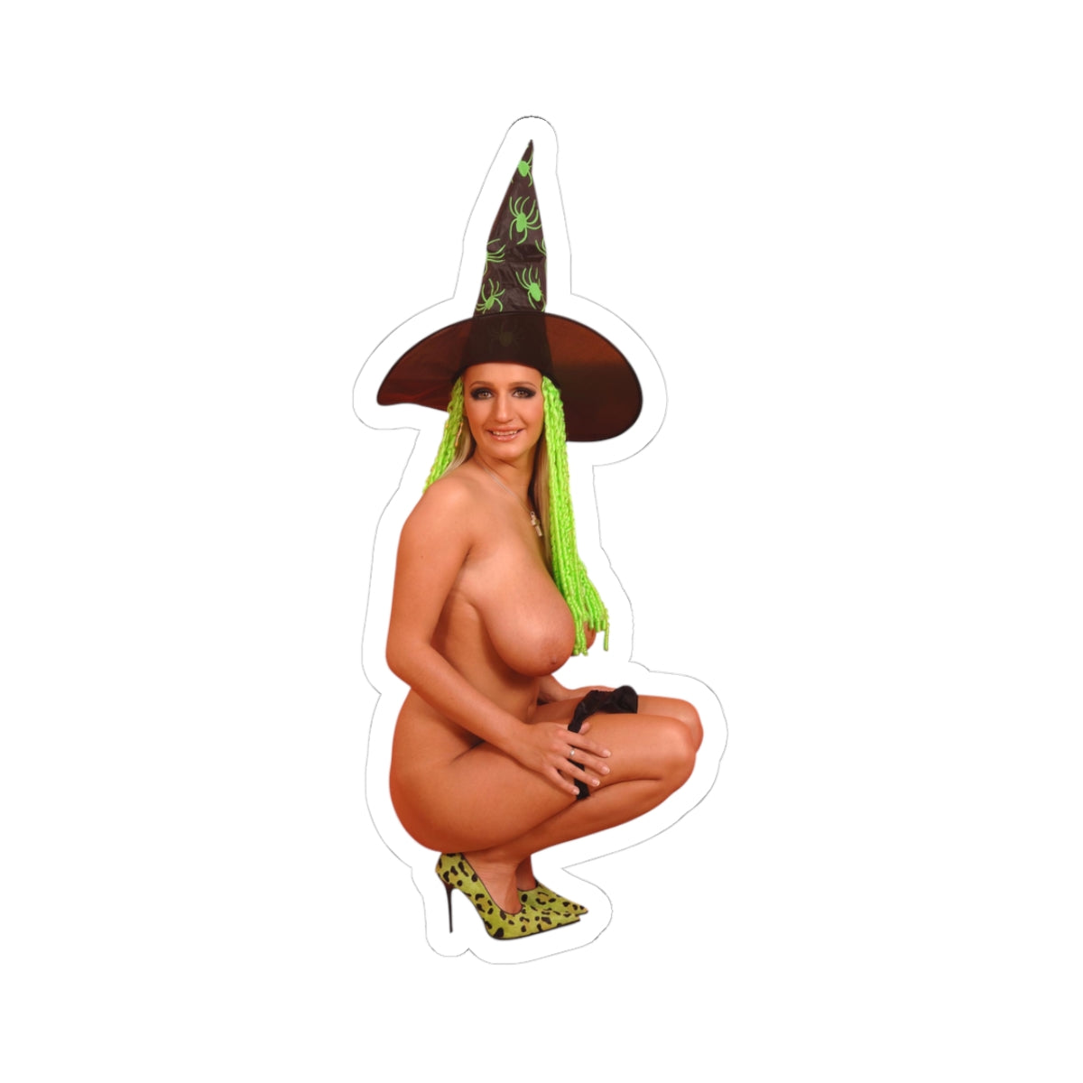 Halloween Horror Sticker Naked Girl Stickers Big Tits Women Decals