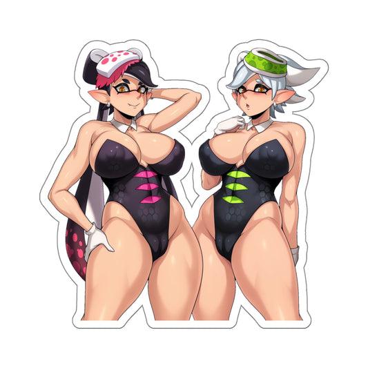 Game Girls Sticker,Cartoon Girls Sticker,Anime Girls Sticker,Kawaii Anime Girl,Cute Anime Girls,Anime Stickers,E962