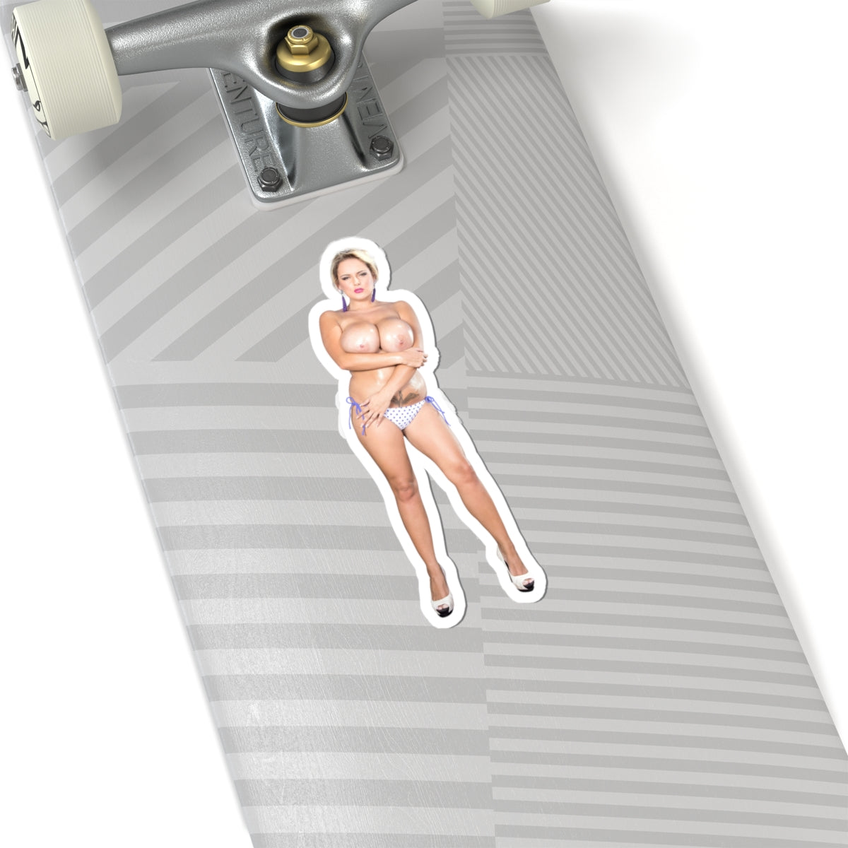 Big Breast Naked Girl Sticker Uncensored Stickers