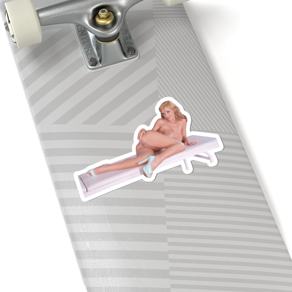 Naked Model Sticker