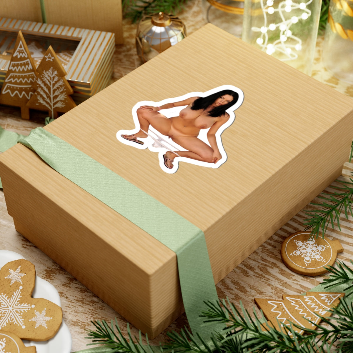 Big Tits Sexy Naked Women Sticker