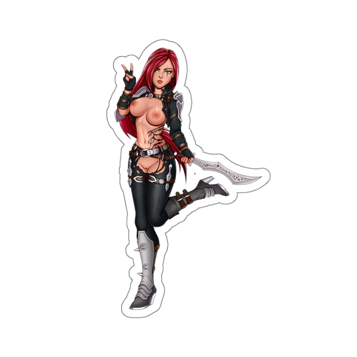 Video Game Character Sticker Adult Mature Cartoon Stickers E323