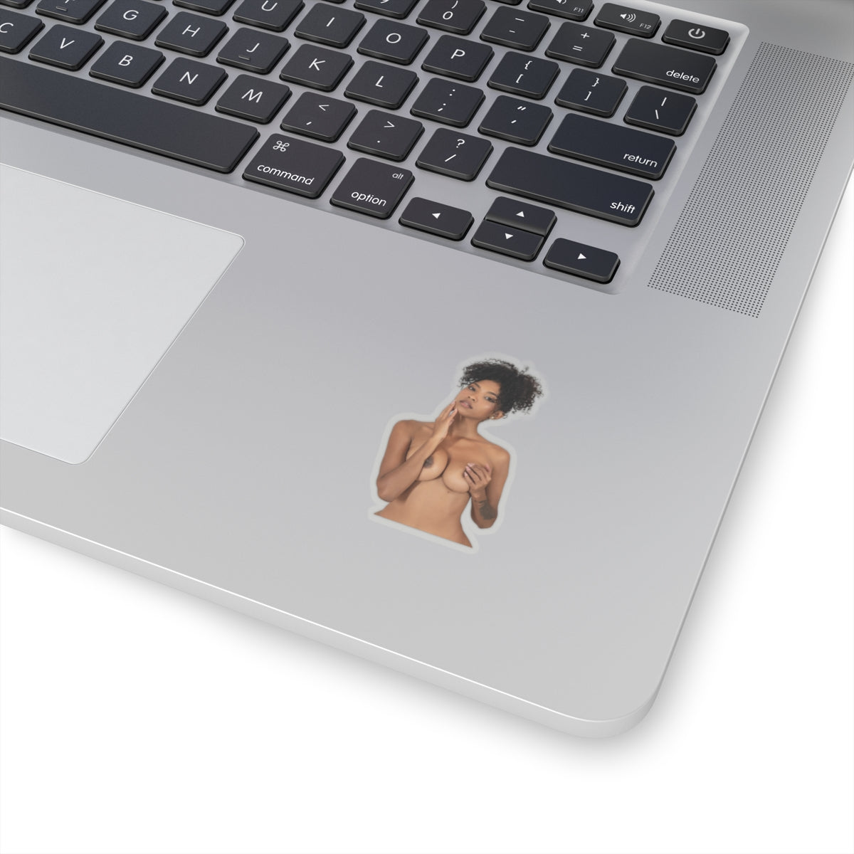 Black Women Naked Sticker