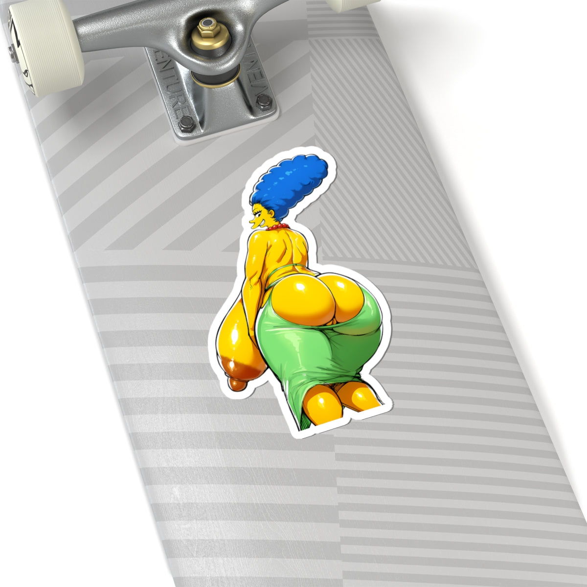 Cartoon Henatai Girl Sticker