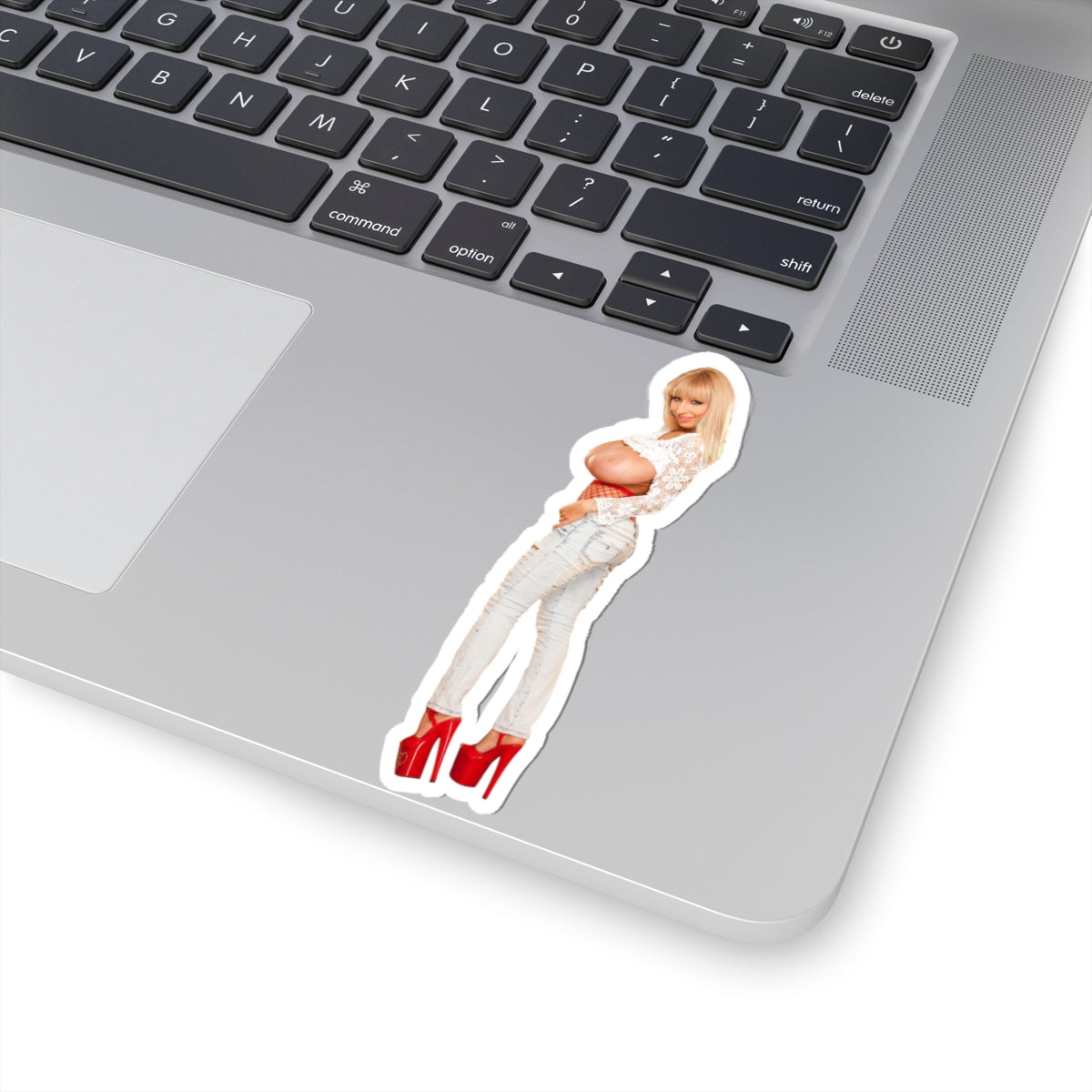 busty girl stickers