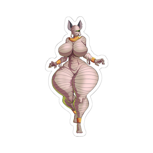 Mummy Sticker,Mummy Decal,Egipt Sticker,Furry Mummy,Furry Sticker,Funny Horror Sticker,Halloween Stickers,E1136