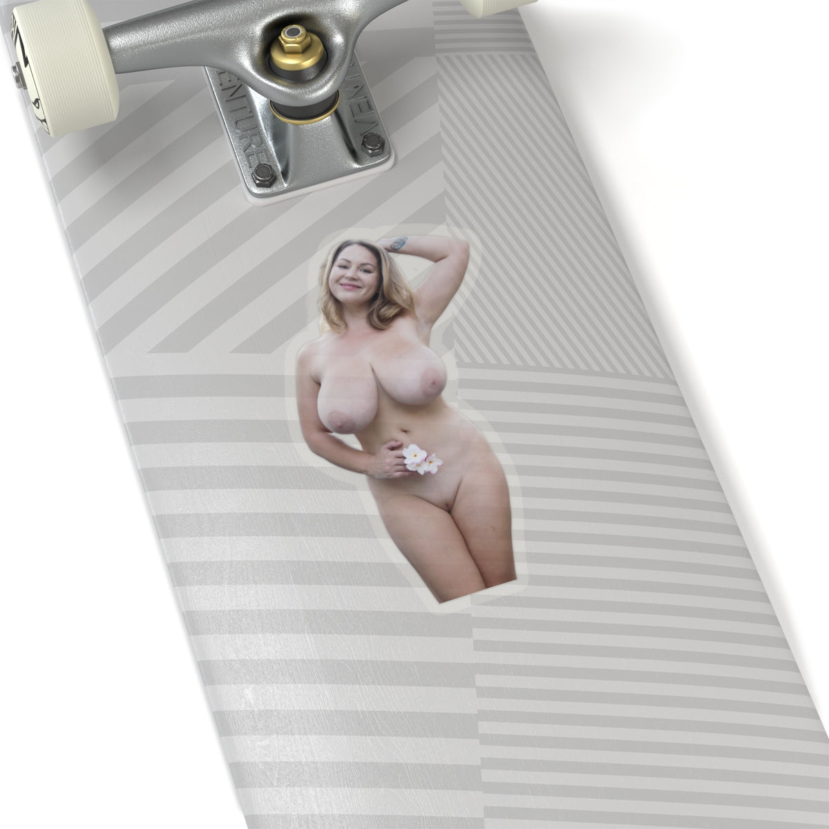 Big Tits Girl Sticker Pinup Model Stickers