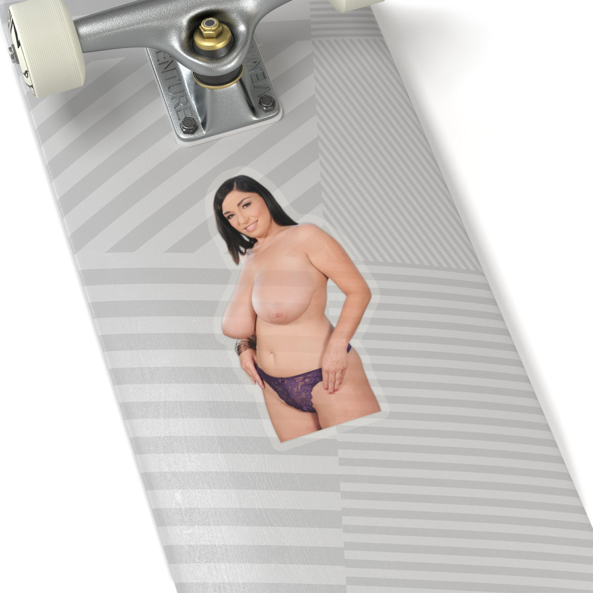 Curvy Pinup Model Sticker Vinyl Decal Sexy Woman Artwork