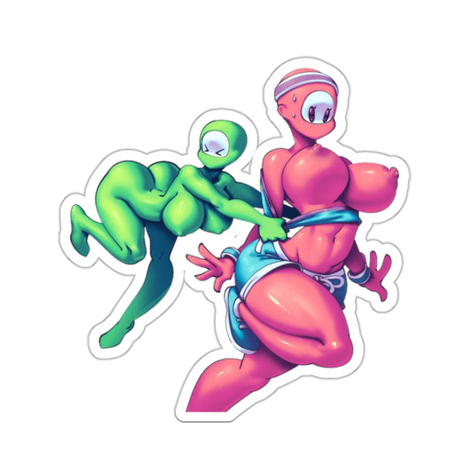 Funny Cartoon Sticker,Adult Gift,Hot Women,Colorful Stickers,Mature Content,Adult Stickers,Lewd Ecchi,Video Game Stickers,E70