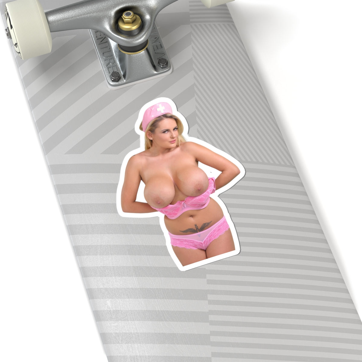 Katie Big Boobs Adult Girl Sticker
