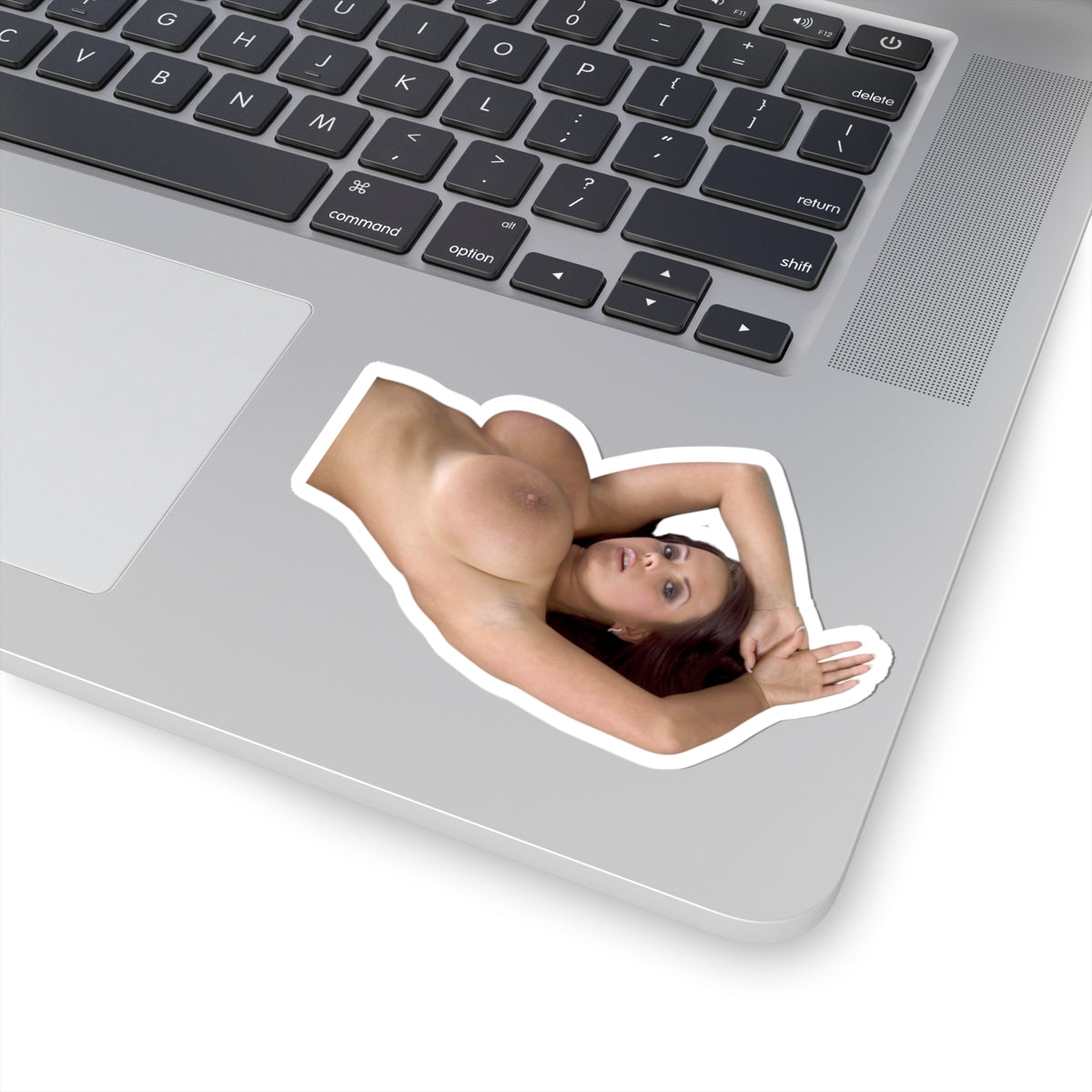 Big Breast Naked Girl Sticker