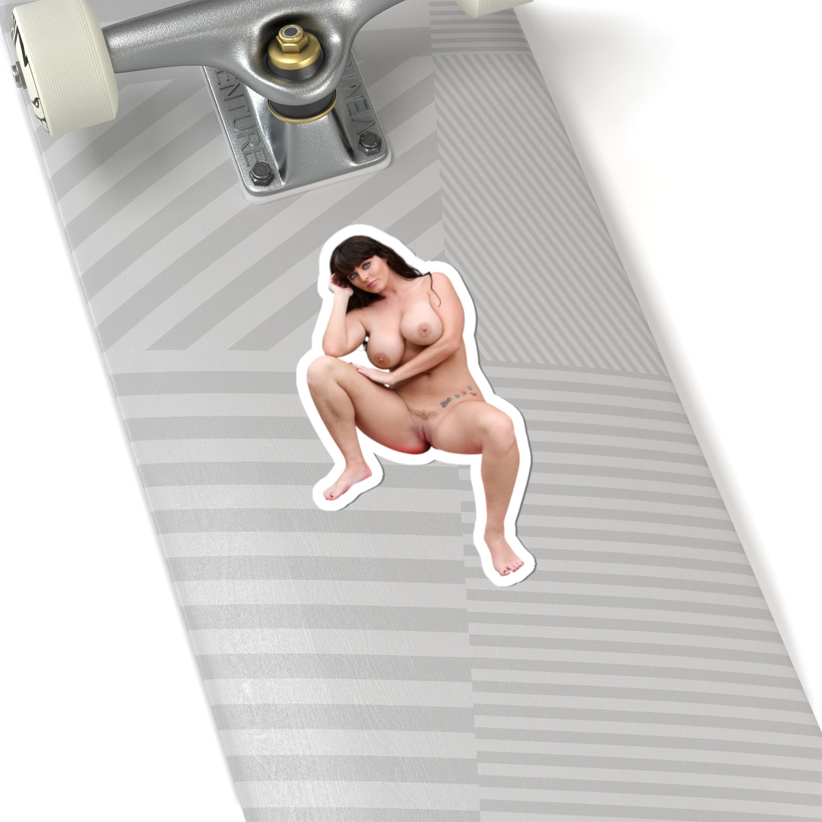 Sexy Pinup Woman Sticker, Beautiful Girl With Stunning Eyes, Towel Girl Vinyl Decal,Nude Naked Erotic Stickers