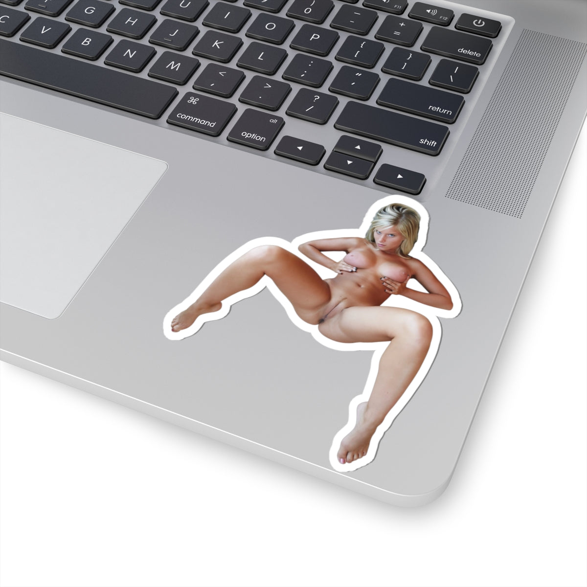 Funny Naked Girl Sticker Adult Humor Vinyl Decal