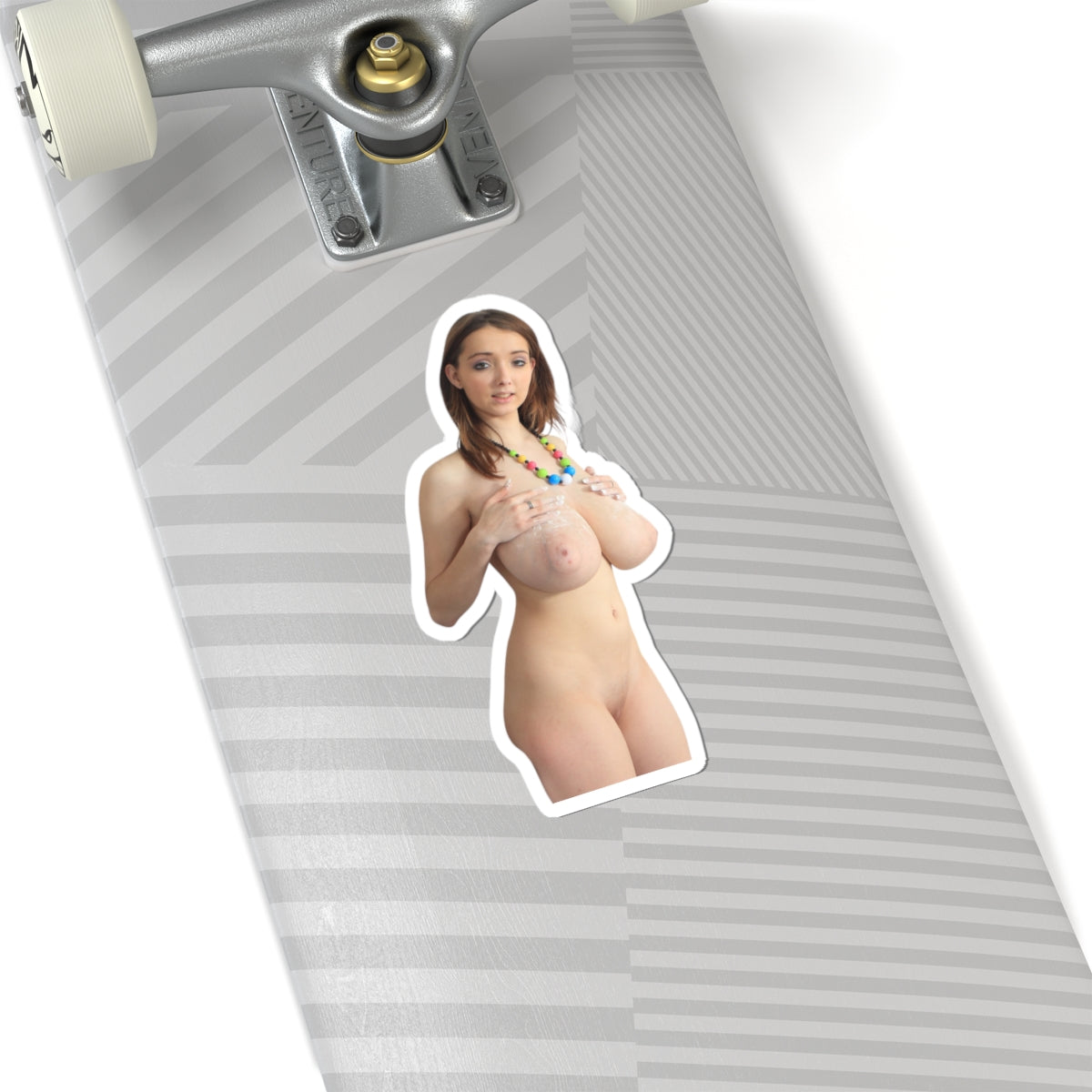 Lucy Wilde Sticker Naked Sexy Girl with Big Tits Stickers