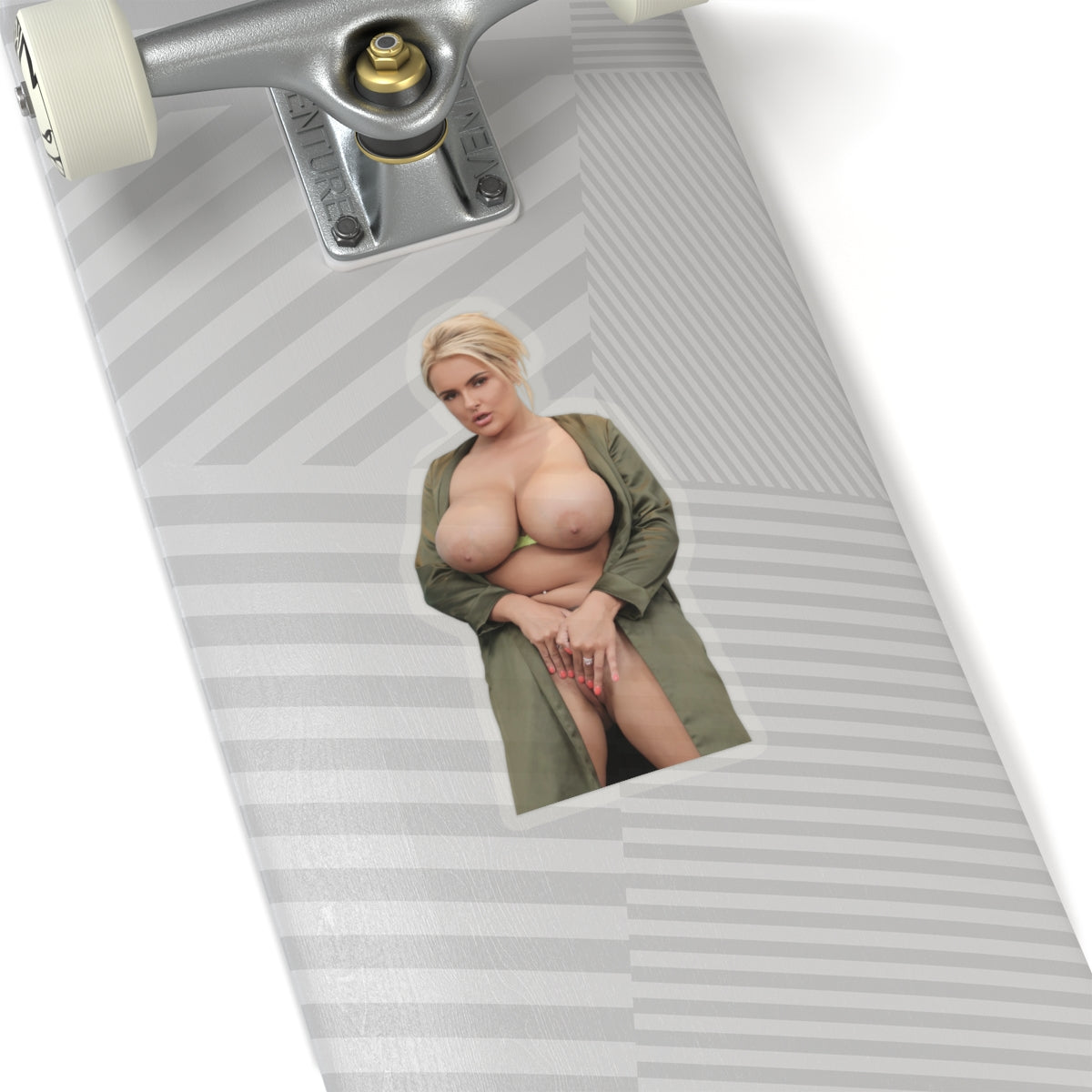 Big Tits Blond Girl Sticker Stickers For Him