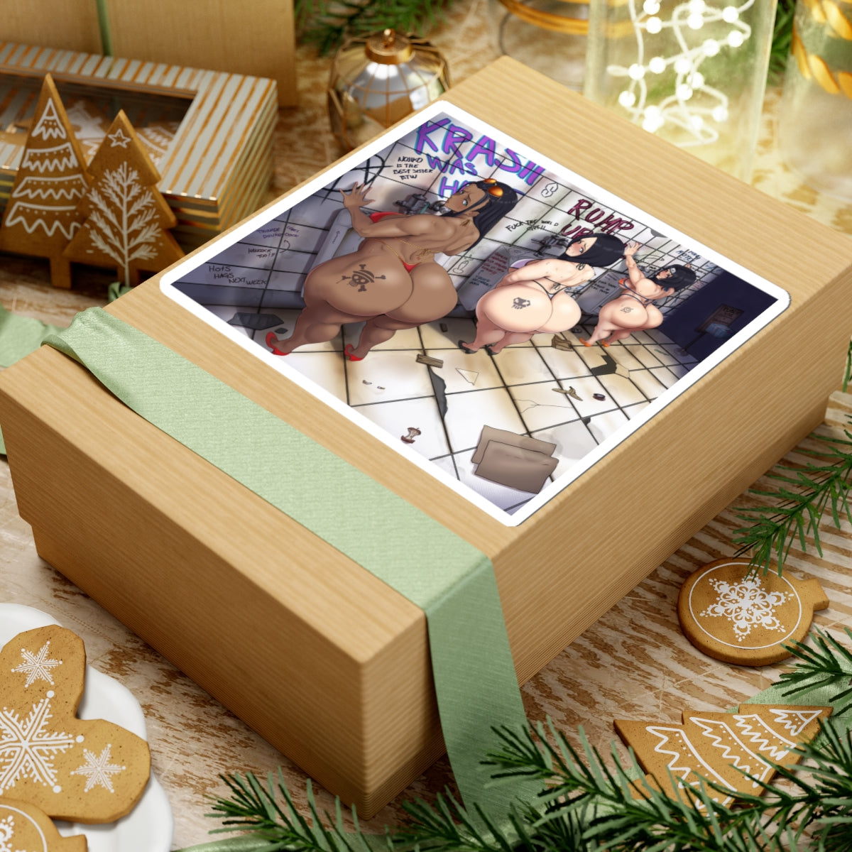 Anime Girls Sticker Big Boobs Manga Girl Decals