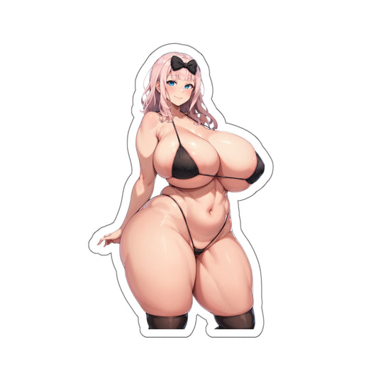 Cute Anime Girl Sexy Curvy Thicc Women Lewd Stickers Fot Laptop Water Bottle Wall Manga Cartoon Gifts E405