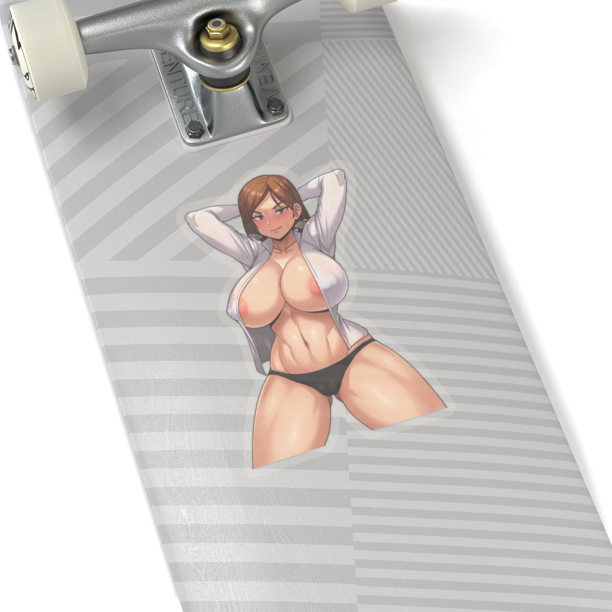 Nobara Jujutsu Kaisen Sticker Lewd Anime Stickers Sexy Girl 4 Sizes White or Transparent E721