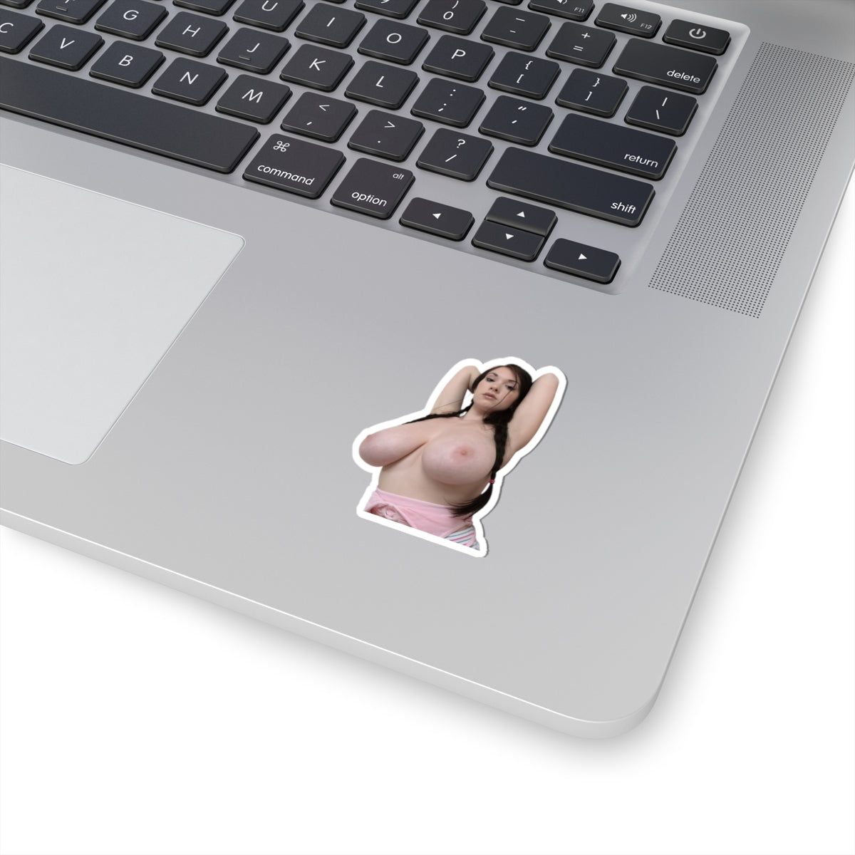 Beautiful Busty Pinup Girl Sticker Cool Car Decal