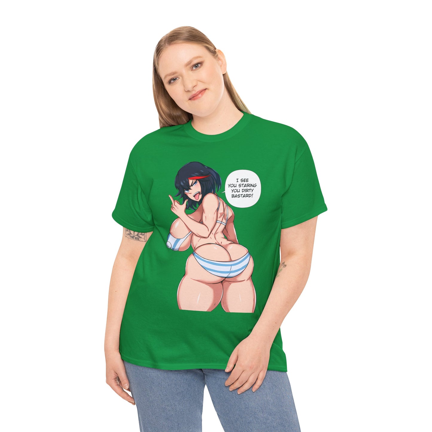 Sexy Anime Girl t-shirt Anime t-shirts Manga t-shirts Meme Tshirt Ass T-shirts Cartoon Shirt Lewd Anime T-shirts Black Tshirt Sizes From M to 5XL