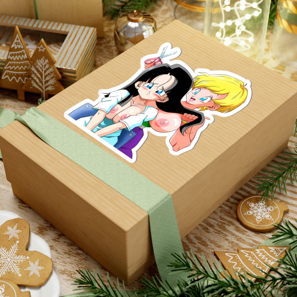 Anime Girls Parody Sticker Funny Meme Stickers