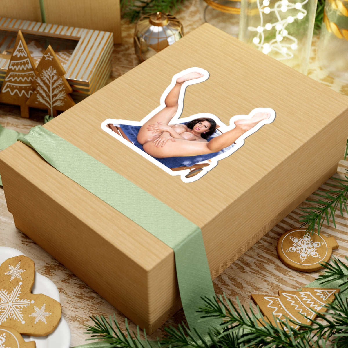 chloe lamour Naked Sticker Sexy Girl Nude Pinup Stickers