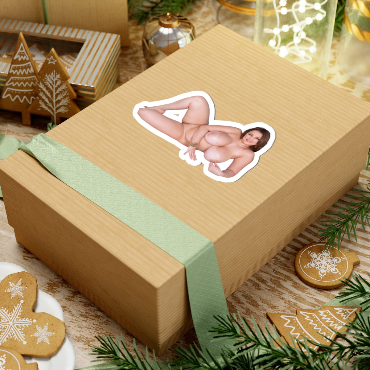 Terri Jane Sticker Big Tits Girl Stickers
