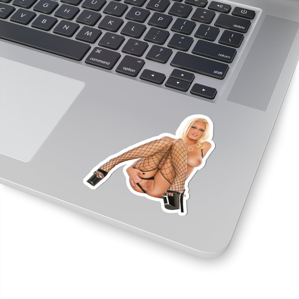 Sexy Blond Girl Nude Sticker