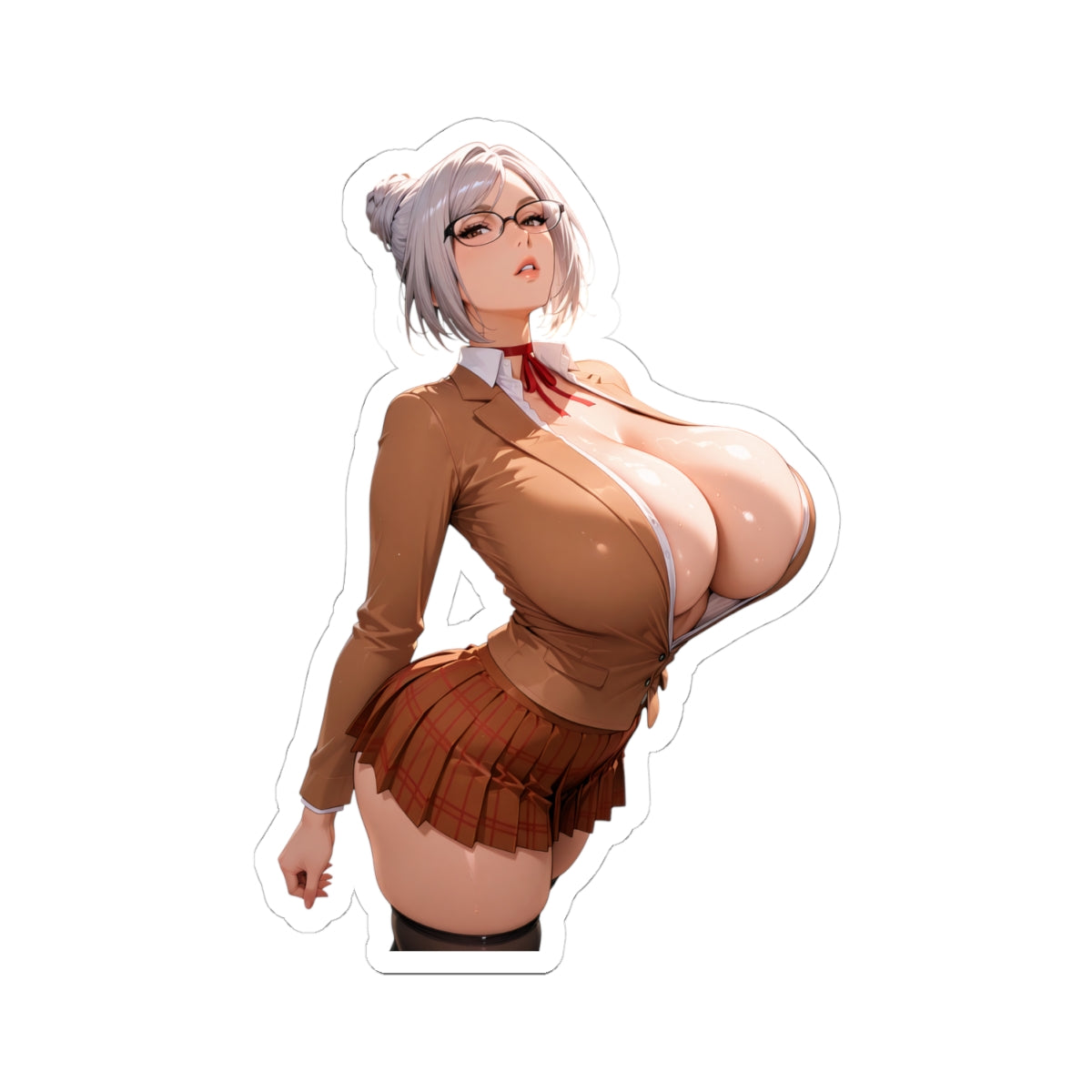 Meiko Shiraki prison school sticker anime girl stickers