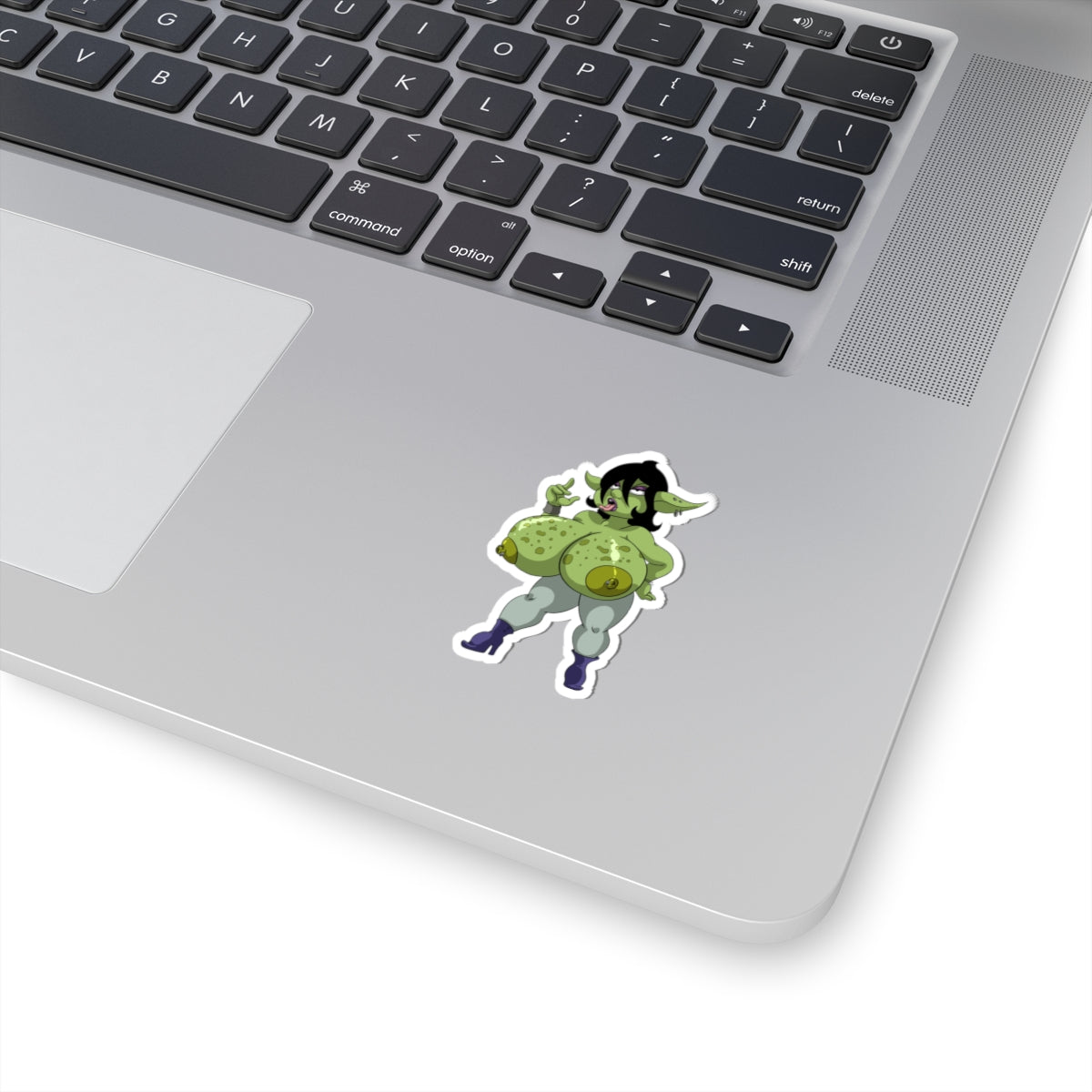 Ecchi Goblin Girl Naked Anime Sticker – NSFW Otaku Art