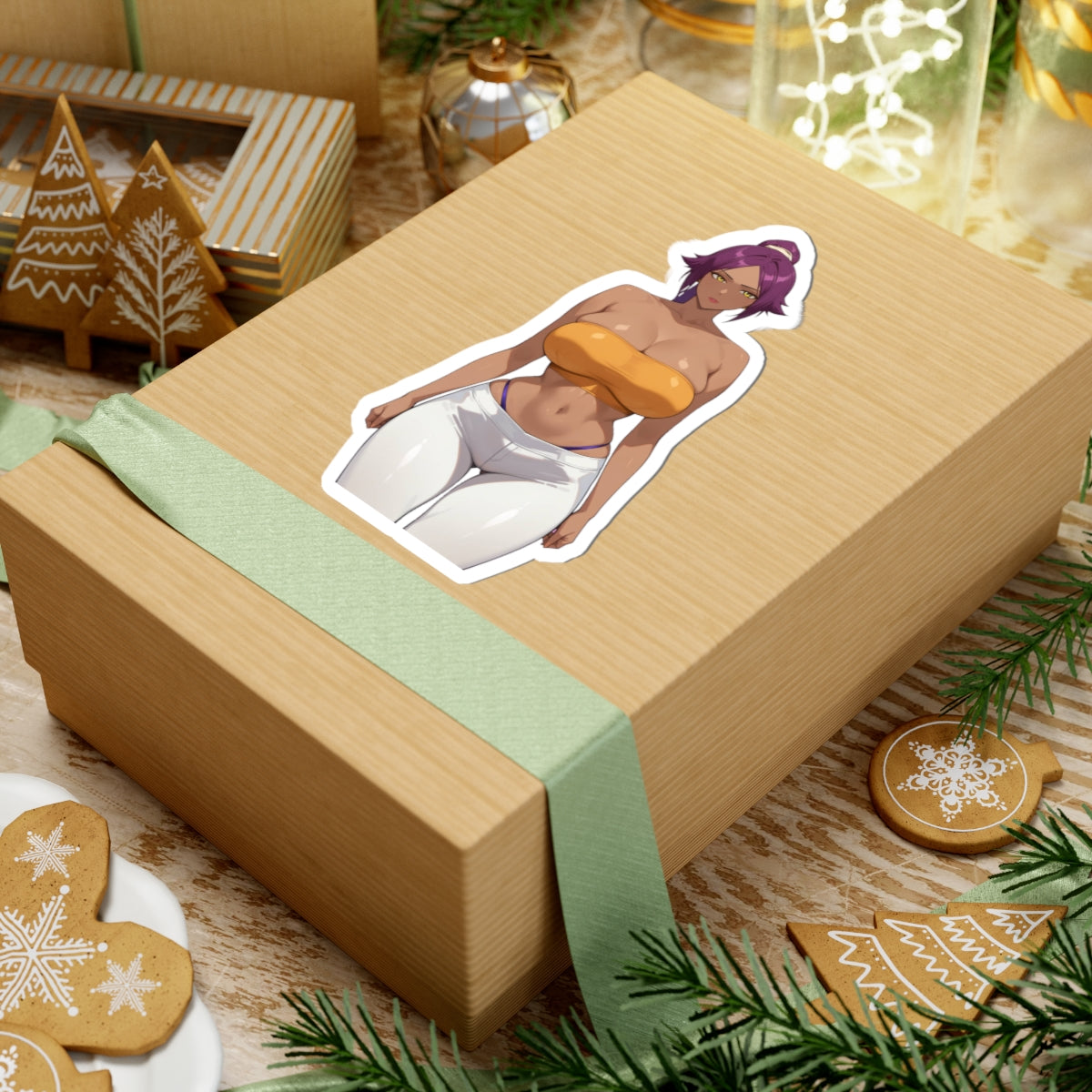 Popular Anime Character Stickers – Vinyl Decals for Adults and Kids – 4 Sizes – White or Transparent E1364