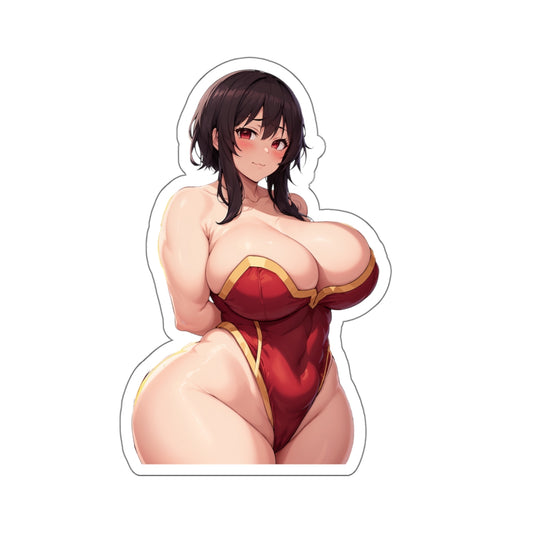 Megumi Sticker,Anime Girl Sticker,Cute Anime Sticker,Kawaii Manga Sticker,Big Boobs Anime Girl,Kawaii Stickers,Large Stickers,E289