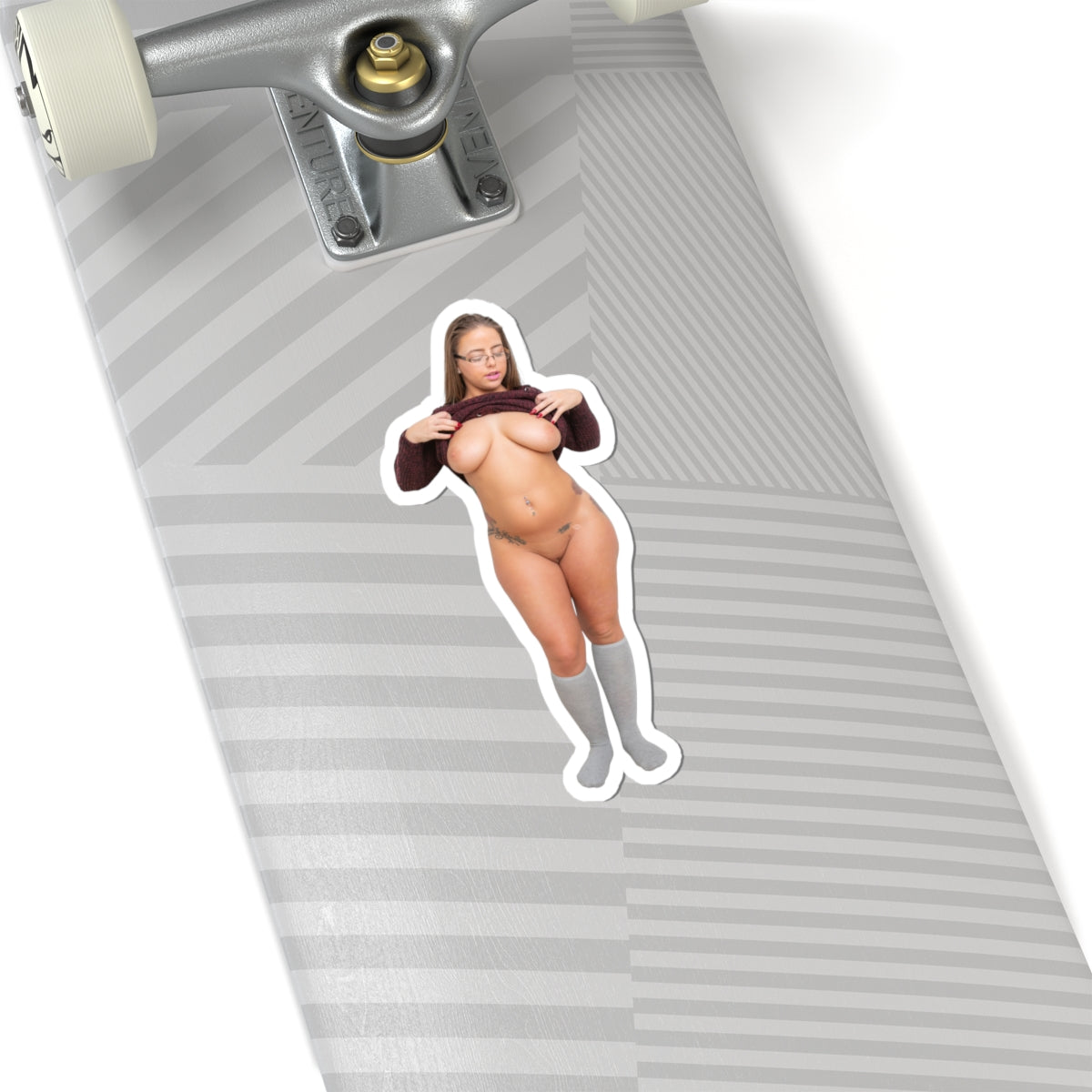 Sexy Model Sticker Naked Pinup Stickers
