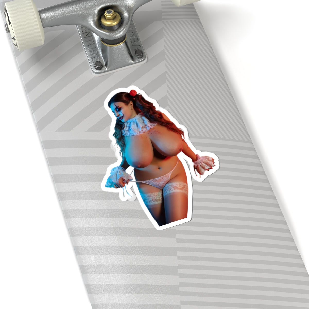 Big Tits Clown Girl Sticker