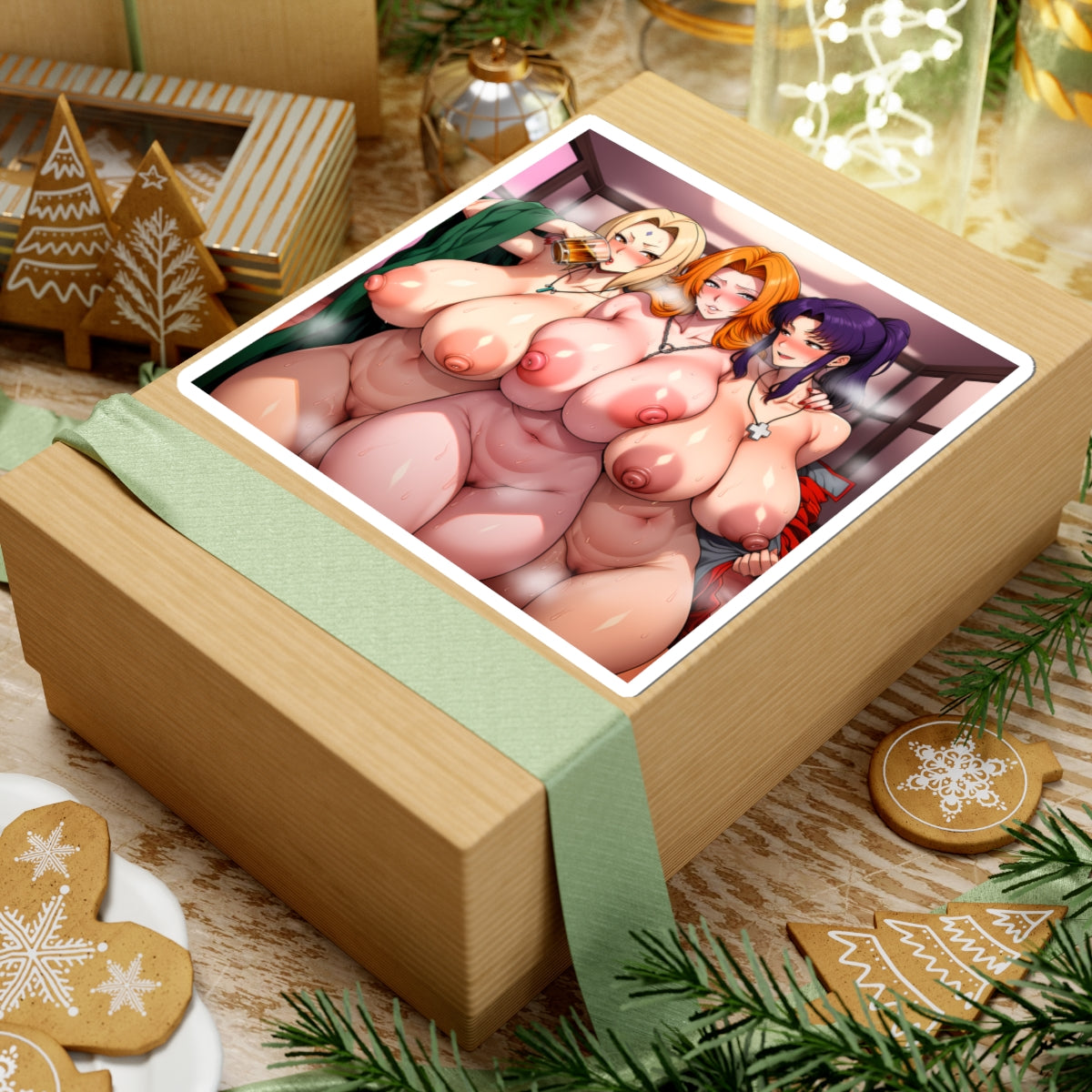 Anime Girls Sticker Hentai Manga Sexy Women Decals