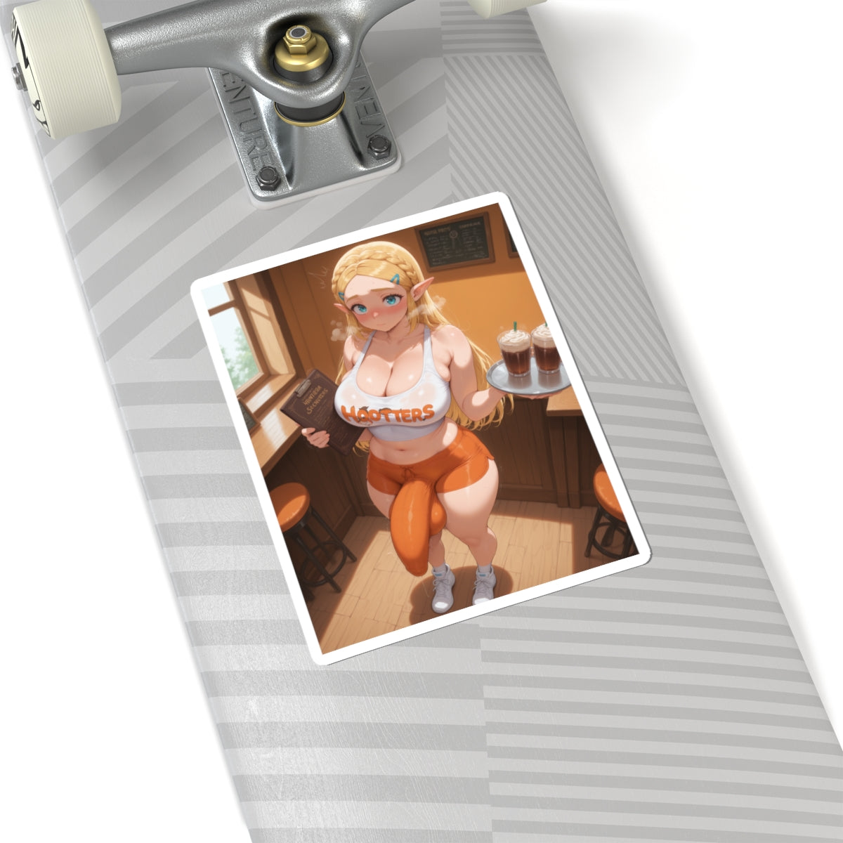 Hooters Futanari Sticker Sexy Anime Elf Girl Stickers