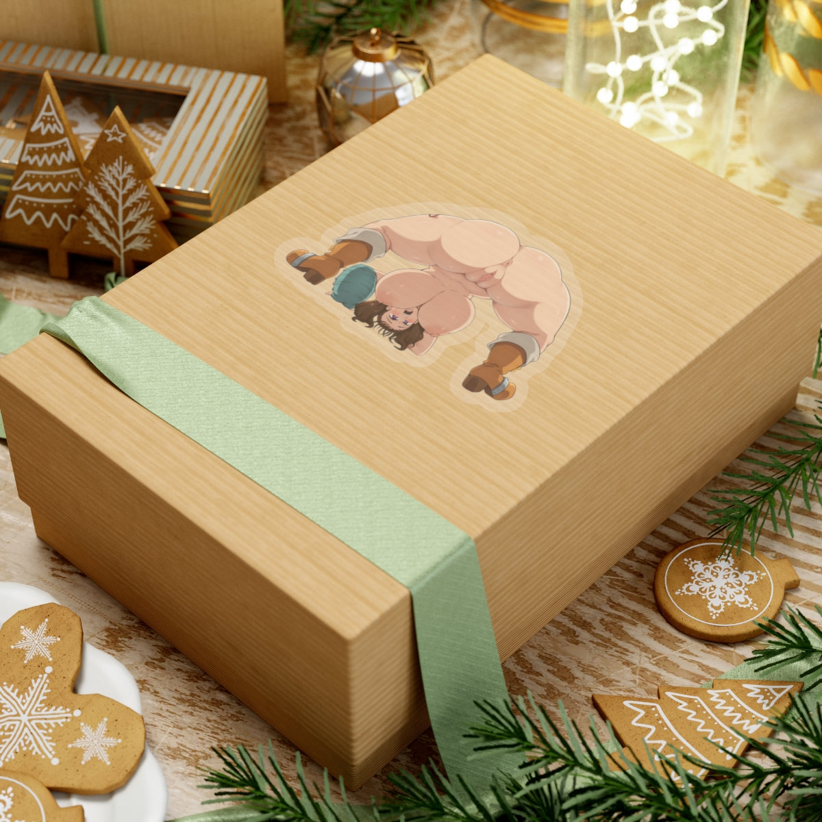 Anime Ecchi Sticker Big Ass Huge Tits Girl Stickers