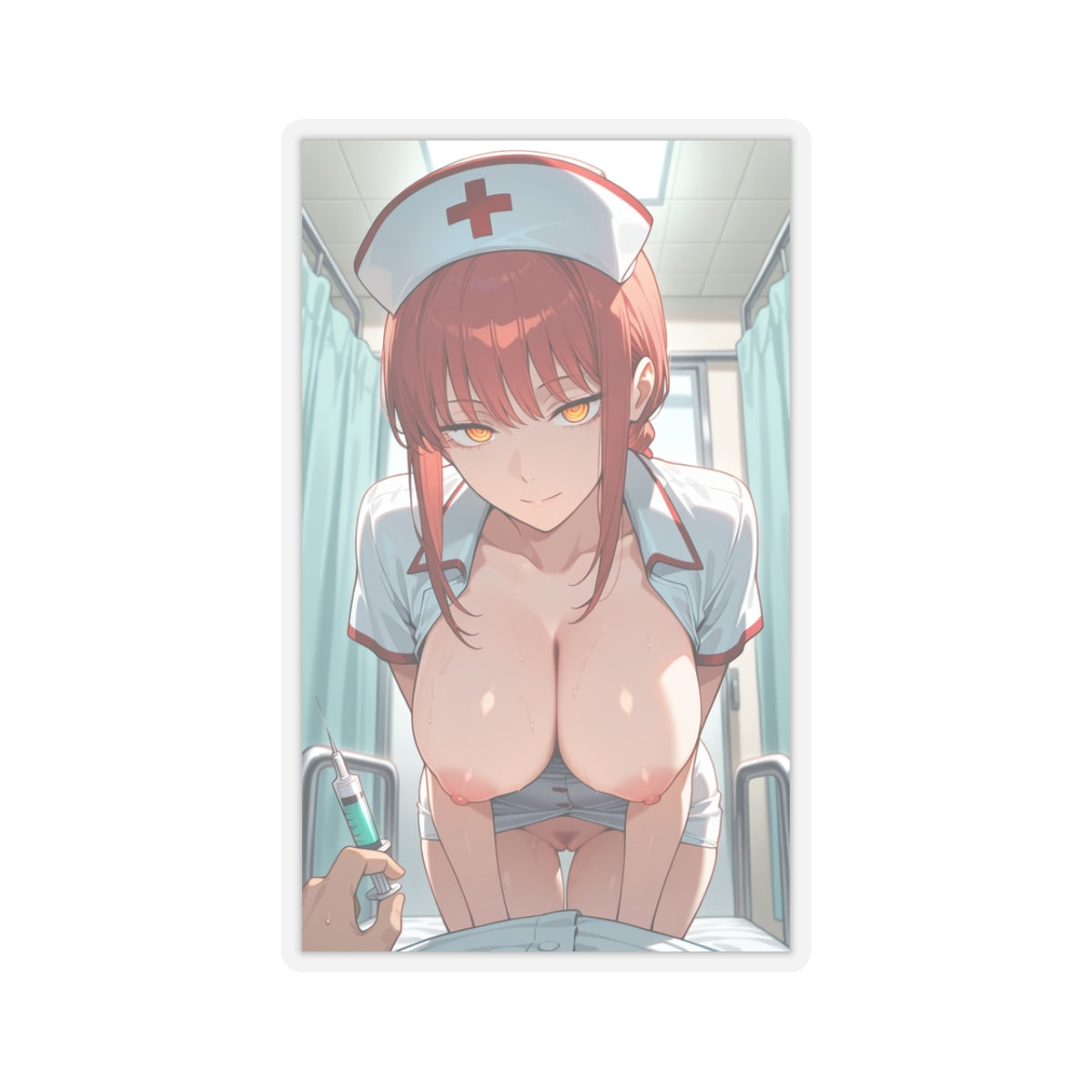 Demon Girl Sticker Sexy Big Tits Nude Girl Hentai Stickers