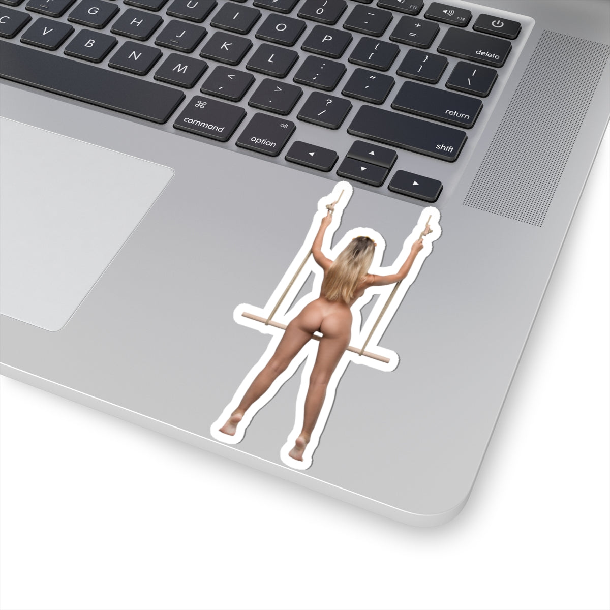 Hot Sexy Girls Sticker naked girl on the swing stickers