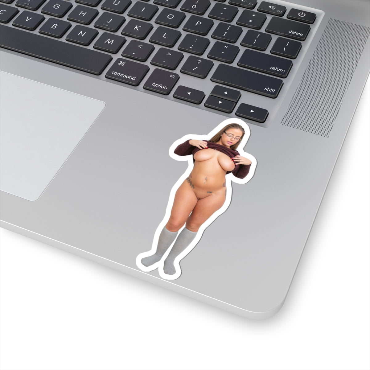 Sexy Model Sticker Naked Pinup Stickers